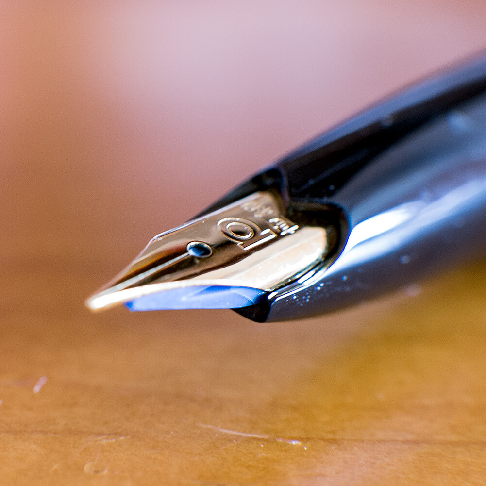 Review Platinum Carbon Desk Fountain Pen DP800S Extra Fine Pens For